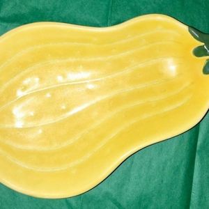 Vintage Avon 1984 Shades of Autumn Ceramic Dish with Matching S&P Shakers